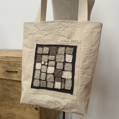 patch pocket tote